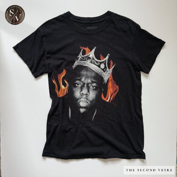 Biggie Smalls/Notorious B.I.G Screenprinted Tee - Size Small - Picture 1 of 2